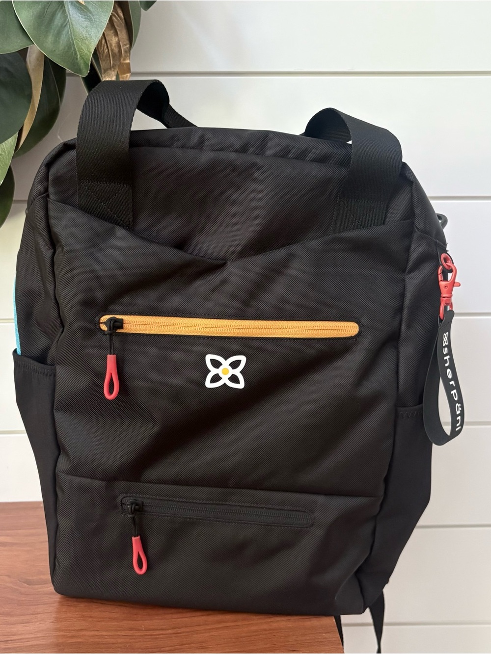 Sherpani Camden Convertible Backpack Black Anti-Theft Travel Laptop Bag Travel